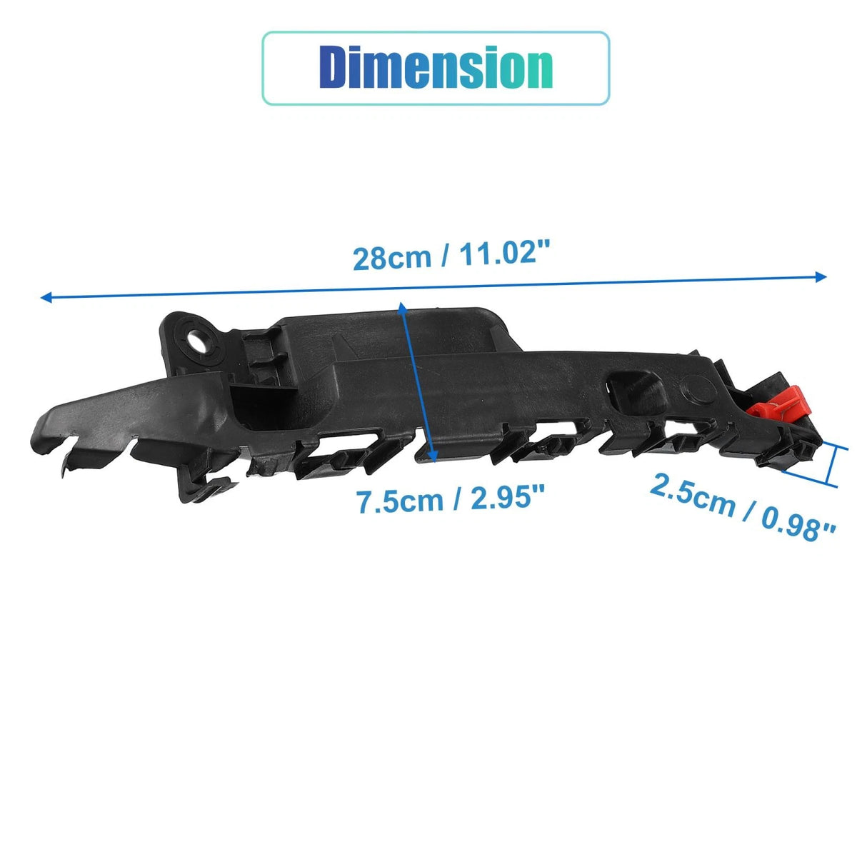 Front Bumper Retainer Bracket Support Mount Replacement for Chevrolet Cruze (2011–2016)