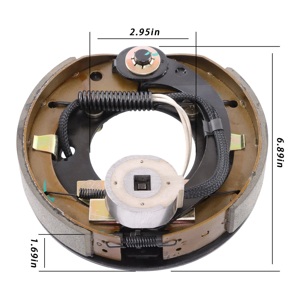 2PC Electric Backing Plate for GD Trailer (2000-2500lbs)