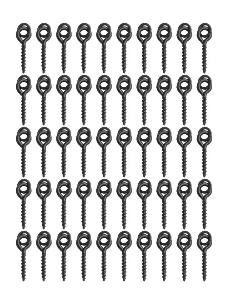 Fishing Bait Screws 15mm Black for Universal Use (No Specific Year)