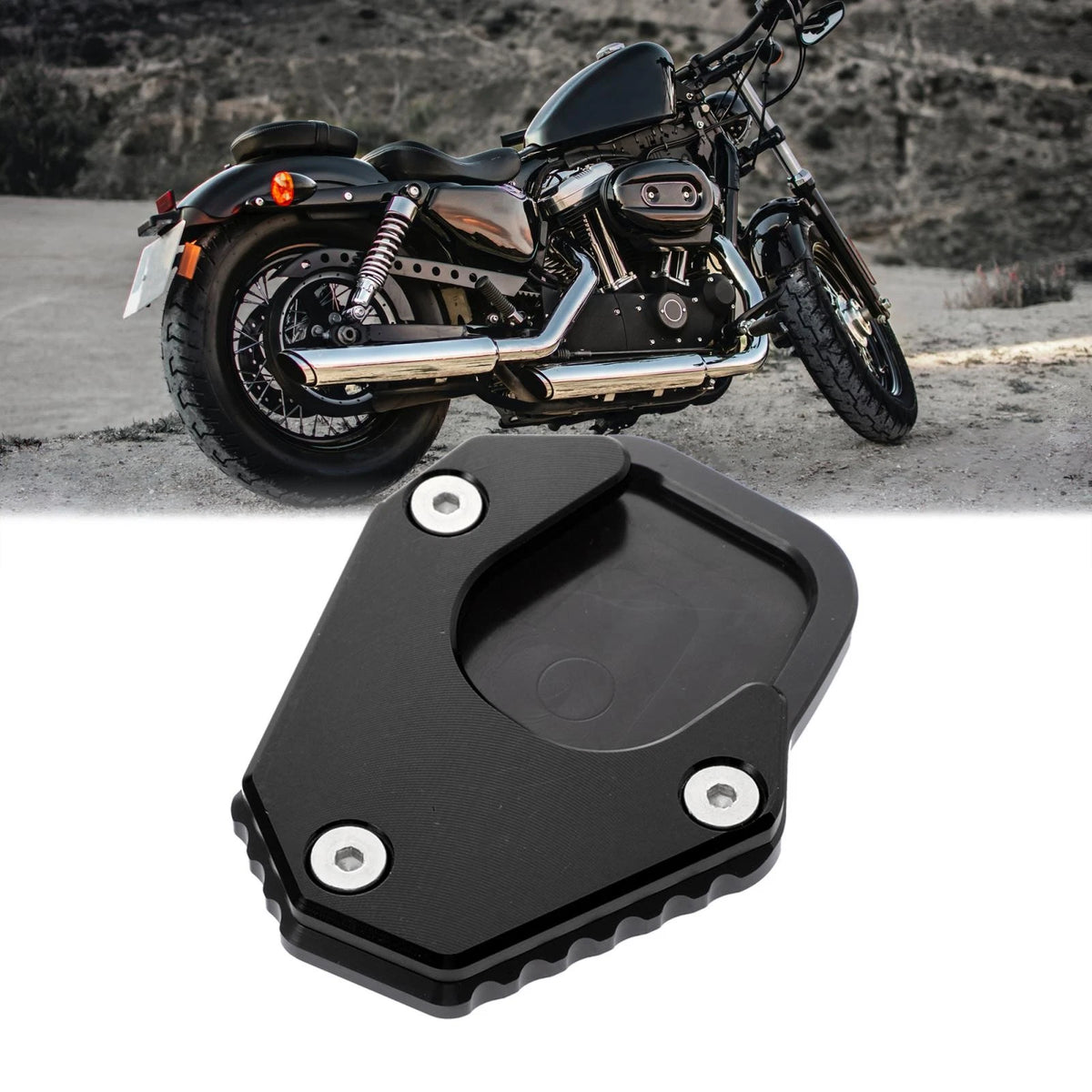 Kickstand Extension Side Stand Support Pad for Honda CRF250 (2004–2019)