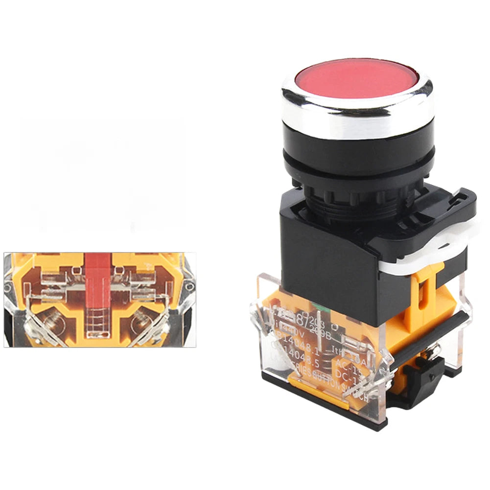 22mm Pushbutton Switch 10A for Automation and Control Systems