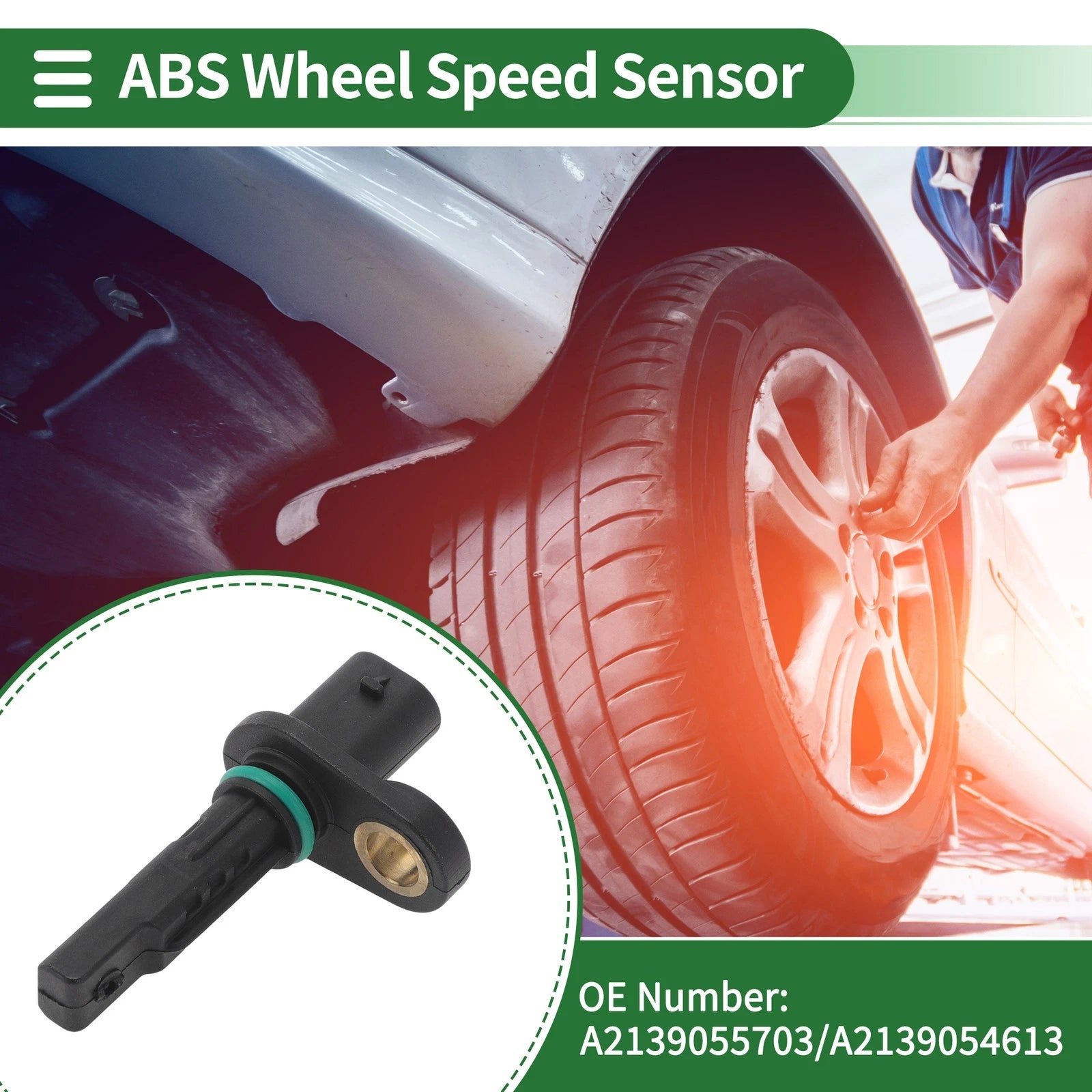 ABS Wheel Speed Sensor Replacement for Mercedes-Benz E-Class W213 (2016–2016)
