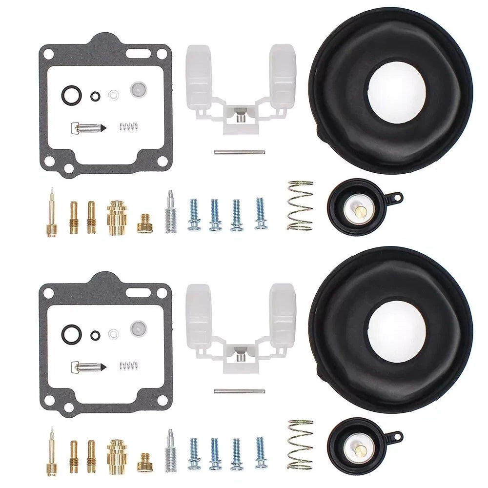 2X Carburetor Repair Rebuild Kit Diaphragm for XV750 XV1100 Virago (1981–1999)