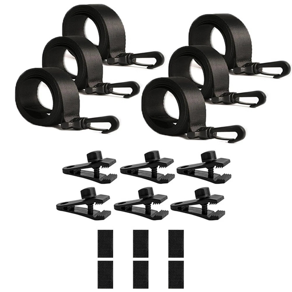 Cover Straps Clips for Flexible Installation (69.48-Inch Length)