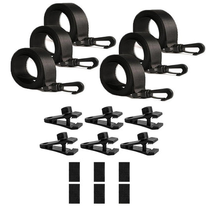 Cover Straps Clips for Flexible Installation (69.48-Inch Length)