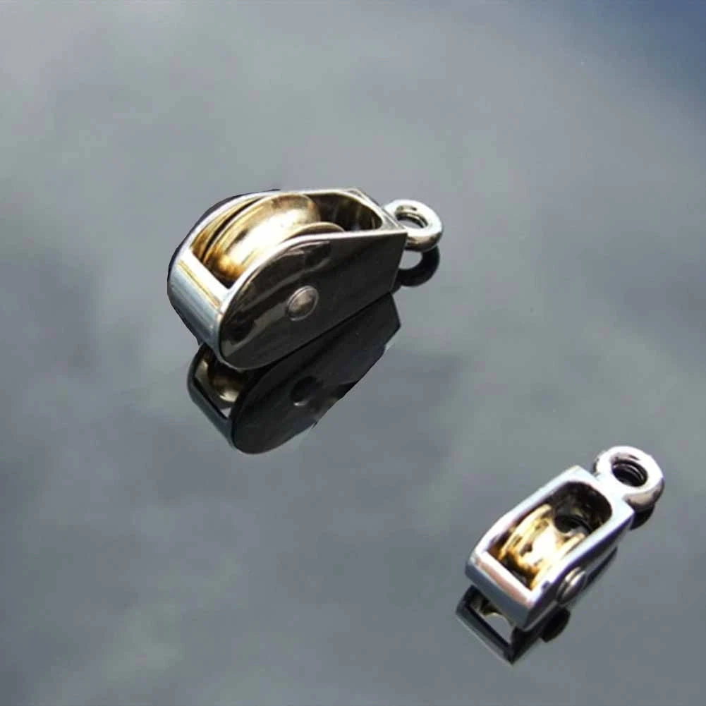 Fixed Pulley Sheave for DIY Projects (Zinc Alloy)