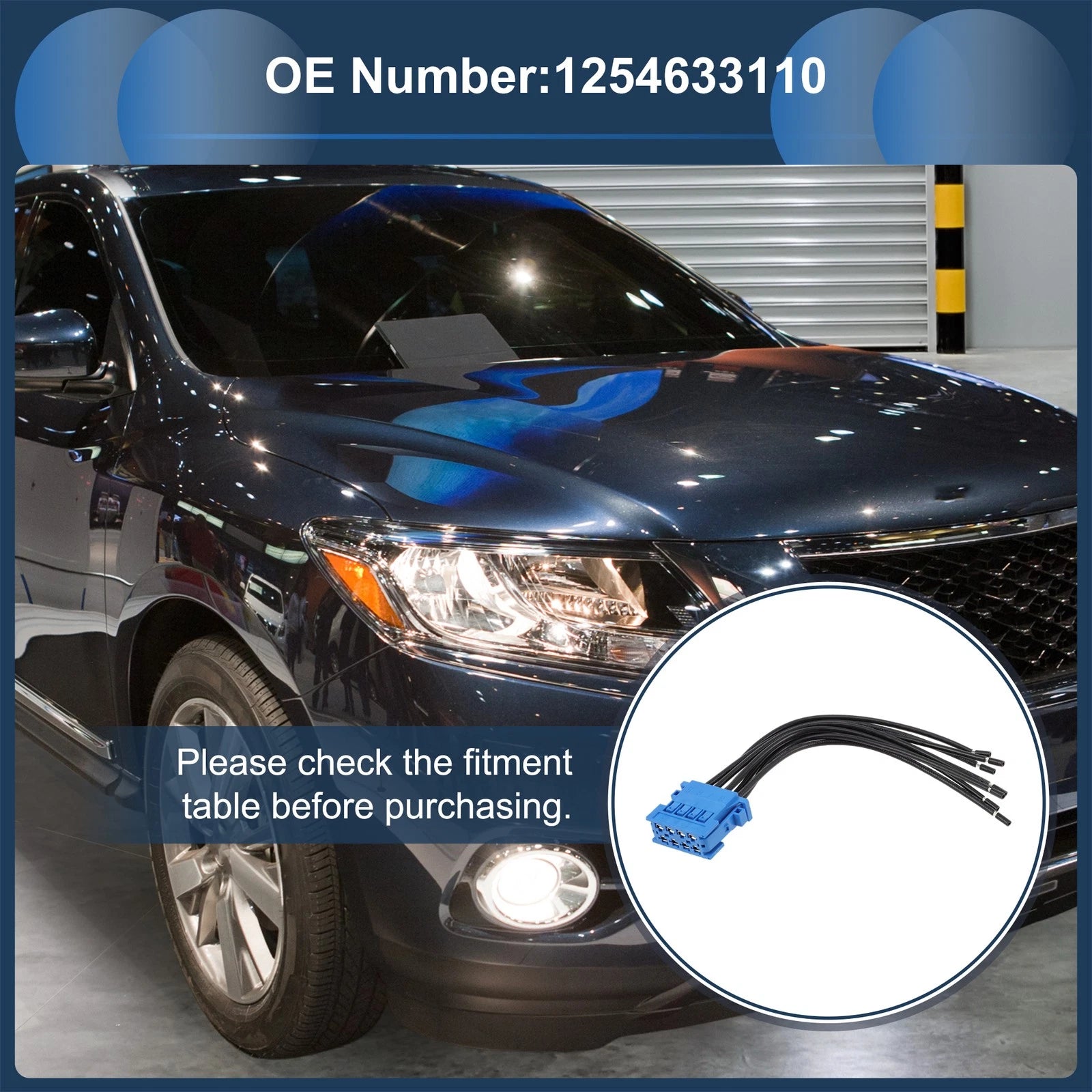 Headlight Cable Repair Kit for BMW 5 Series E60 (2007–2010)