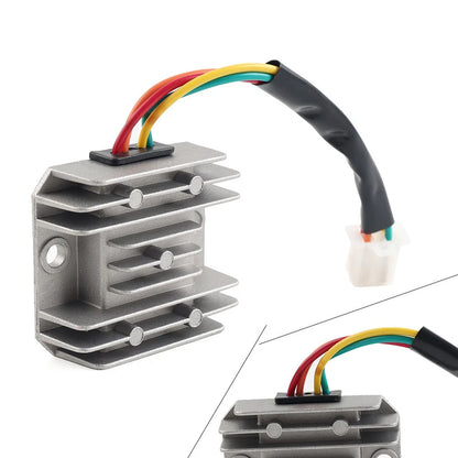 4-Wire Voltage Regulator Rectifier for GY6 50 150 250cc (Year Unspecified)