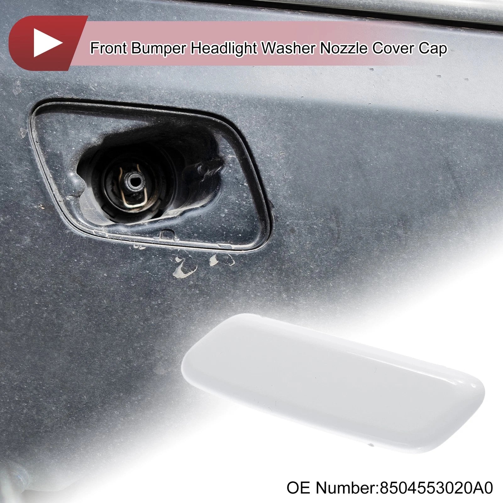 Washer Nozzle Cover Cap Front Left for Lexus IS 2008–2010