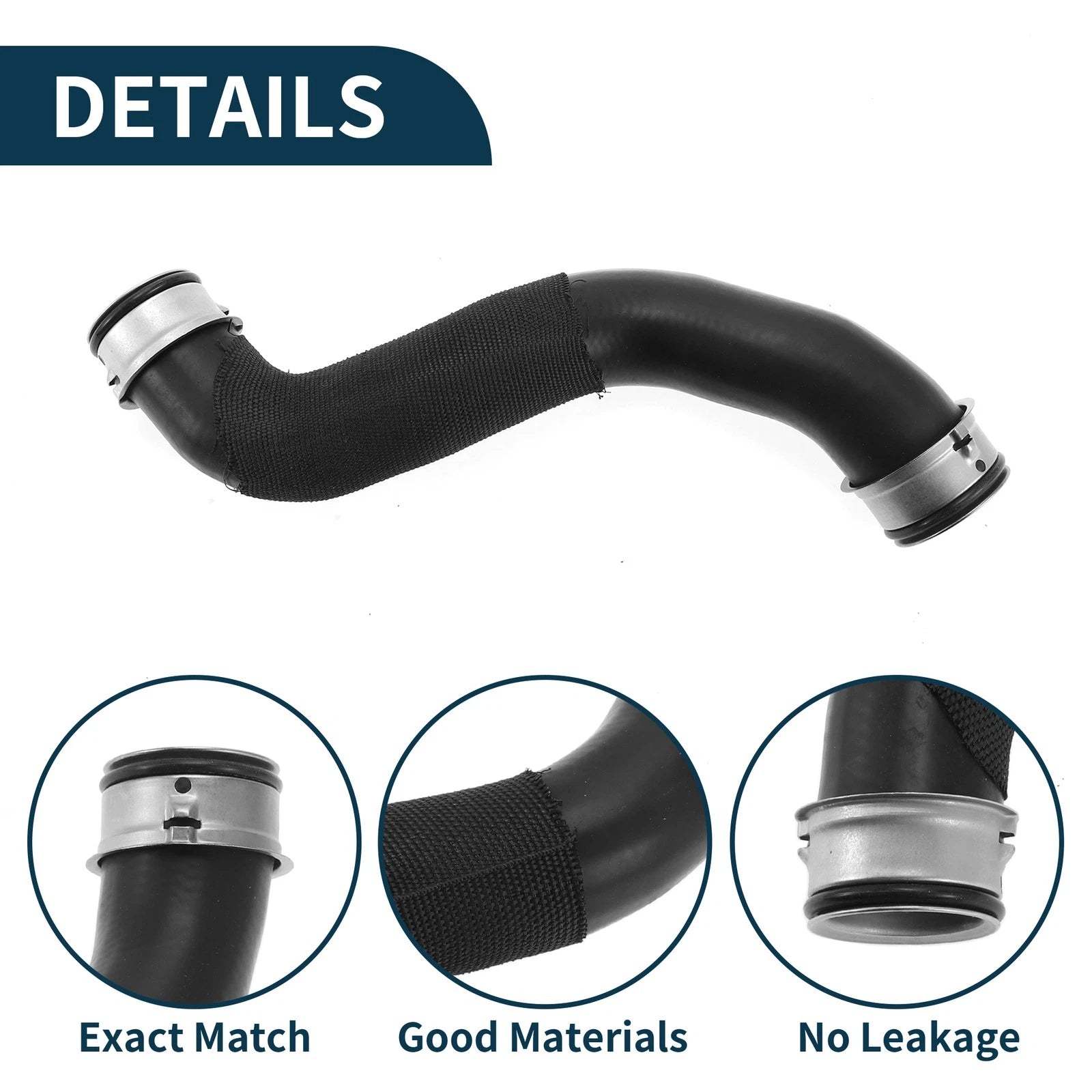 Radiator Hose for Mercedes-Benz E-Class E200 E250 (2009–2016) No.A2125018282
