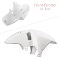 Front Fender Mud Guards for Honda CBR 954RR (2002–2003) White