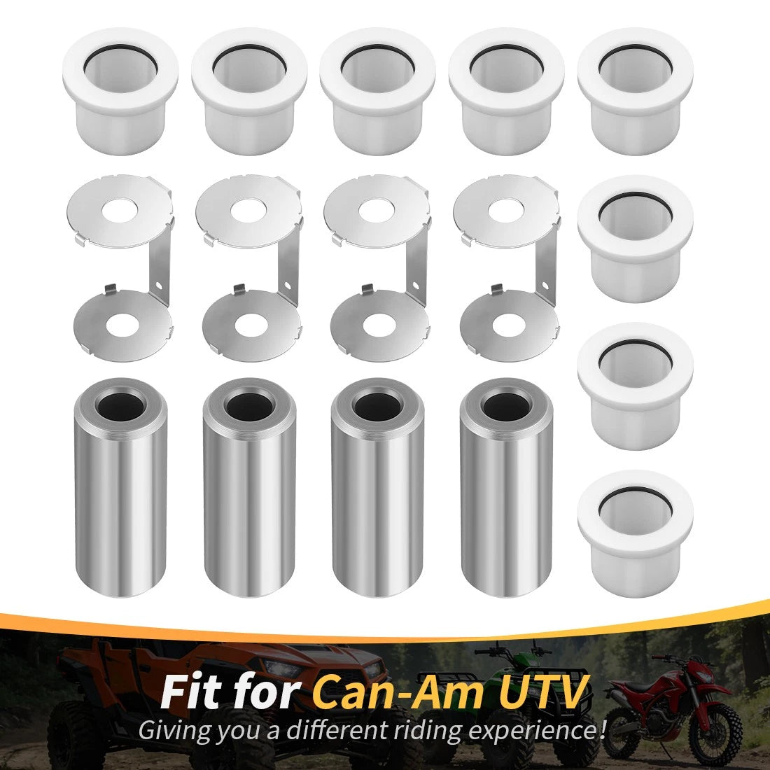A Arm Bushing Kit for Can-Am Maverick (2013–2023) 706201590 706201660 706201659