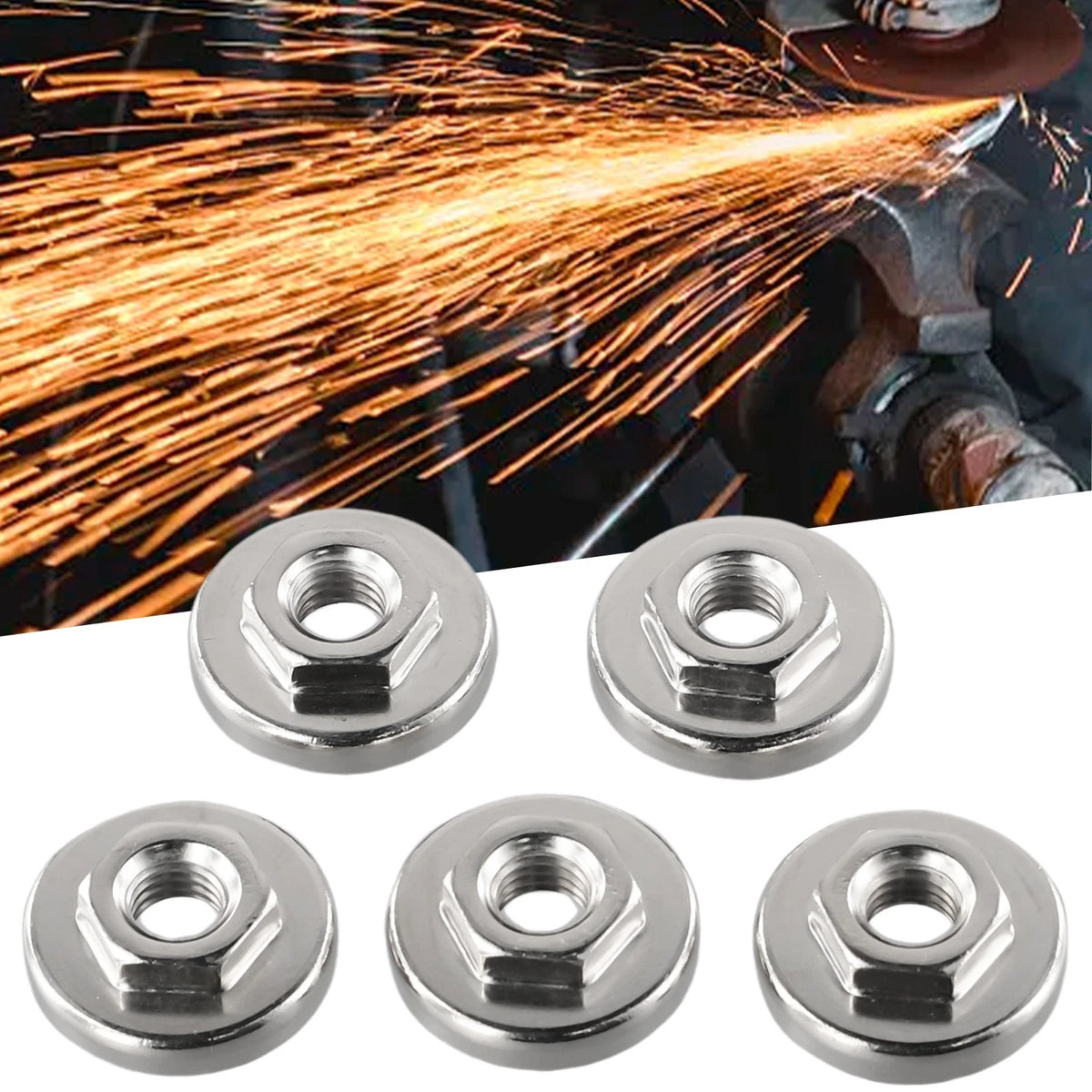 Angle Grinder Nuts for 100 Type Angle Grinder (30mm) Anti-wear