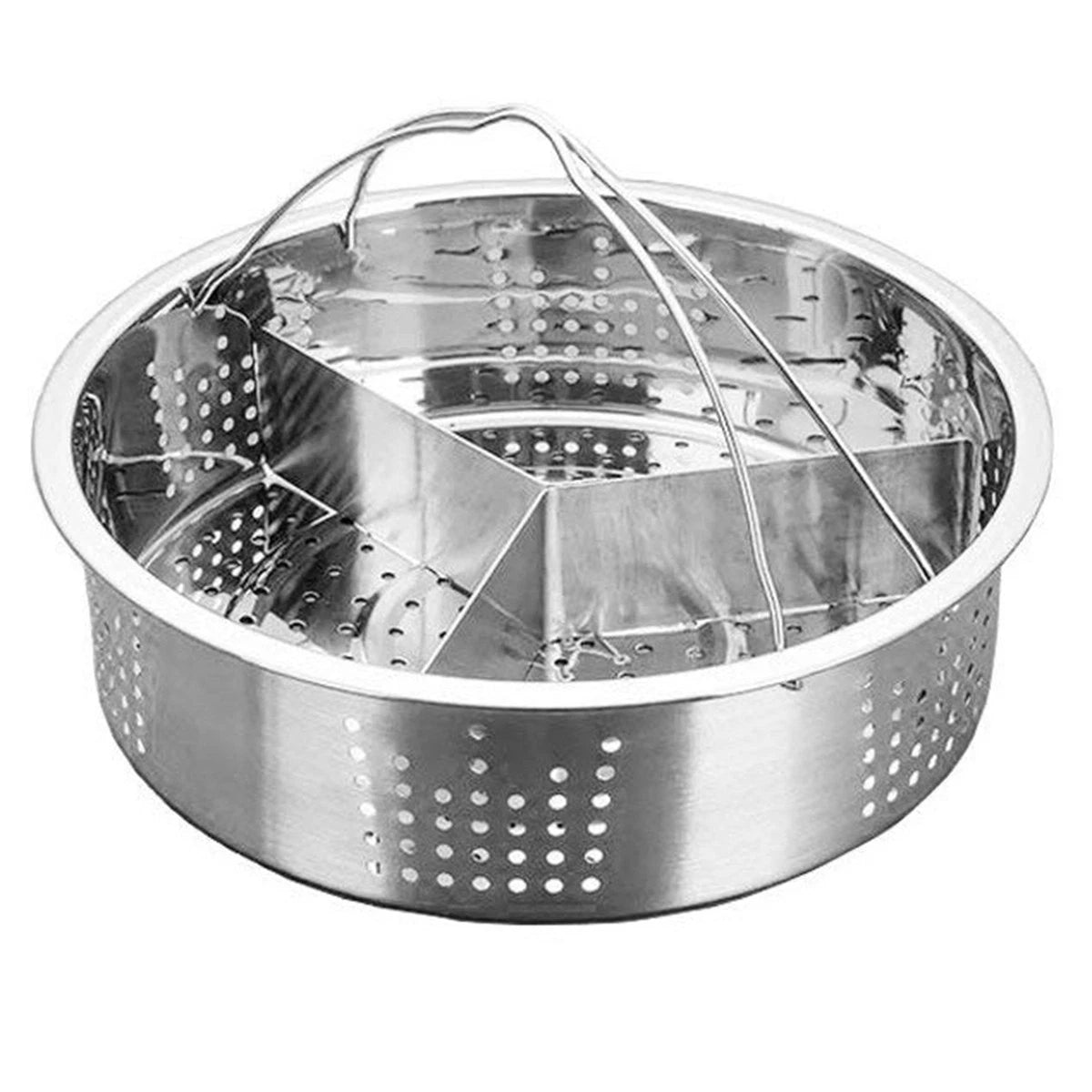 Stainless Steel Steamer Rack for Cooking Dumplings and Veggies