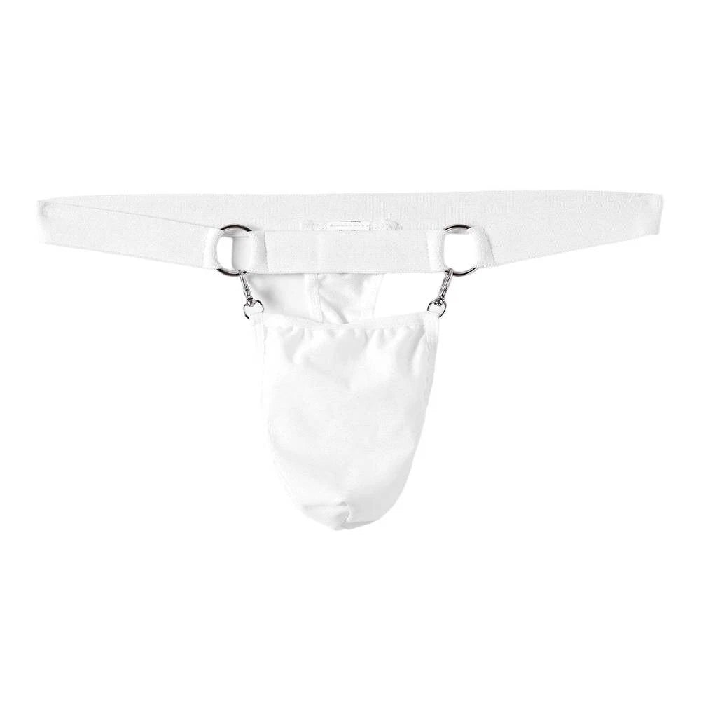Size Chart Men's G-String T-Back Briefs Underpants (No specific make/model)