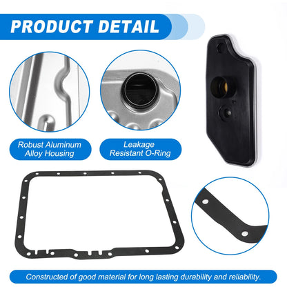 A4LD-E Car Transmission Filter Oil Pan Gasket Kit for Ford (No.F5TZ7A098B)