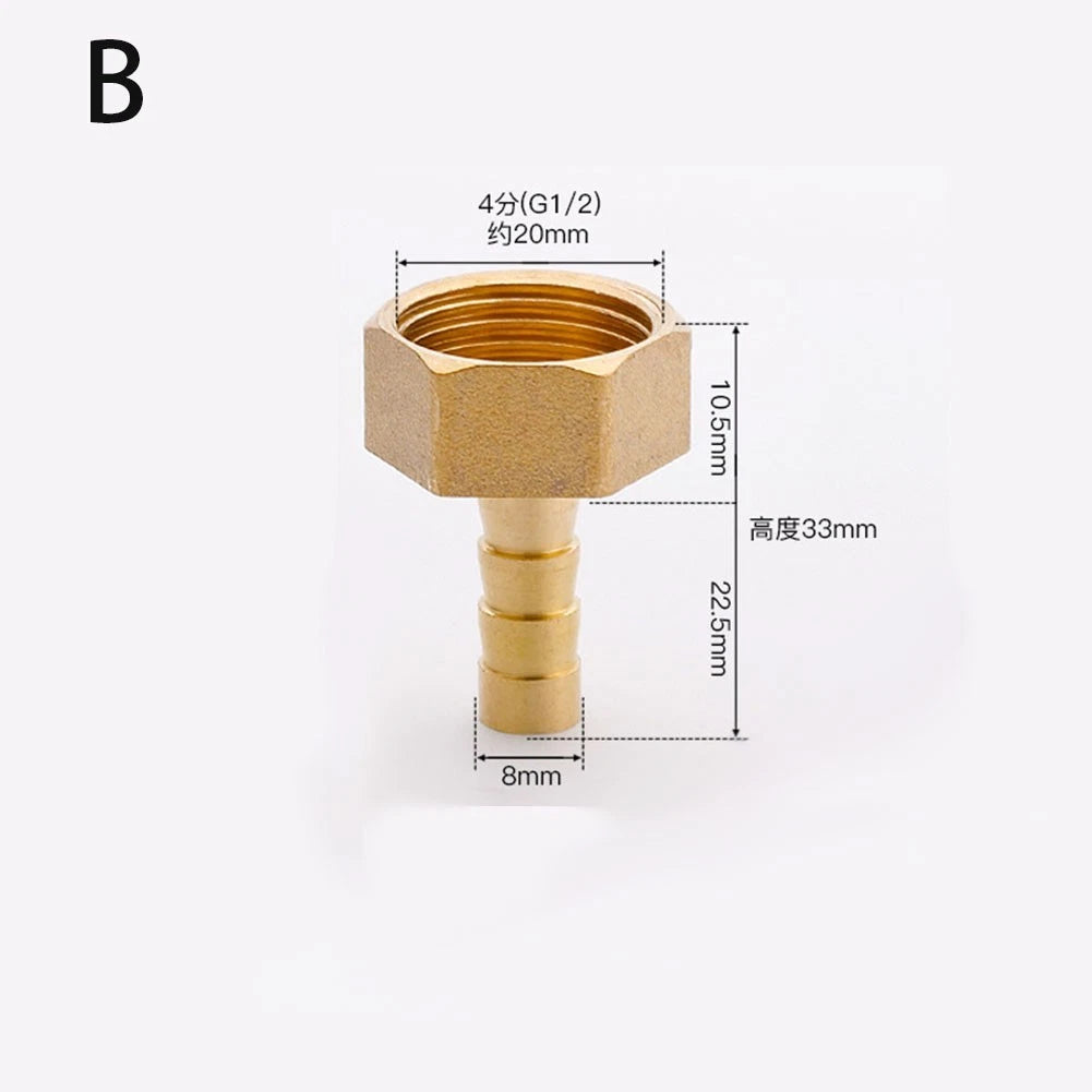 Brass Pipe Fitting for Air Conditioning Systems G12 Internal Thread