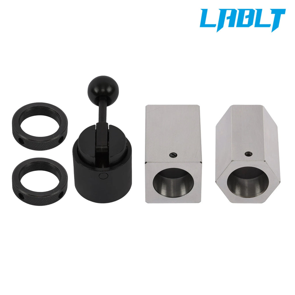 5pcs Hex Square Collet Blocks & 15pcs 1/8-1" Set for LABLT