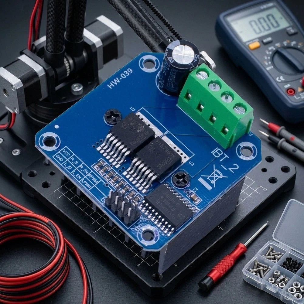 43A BTS7960 Motor Drive Module for Cooling and Motion Control