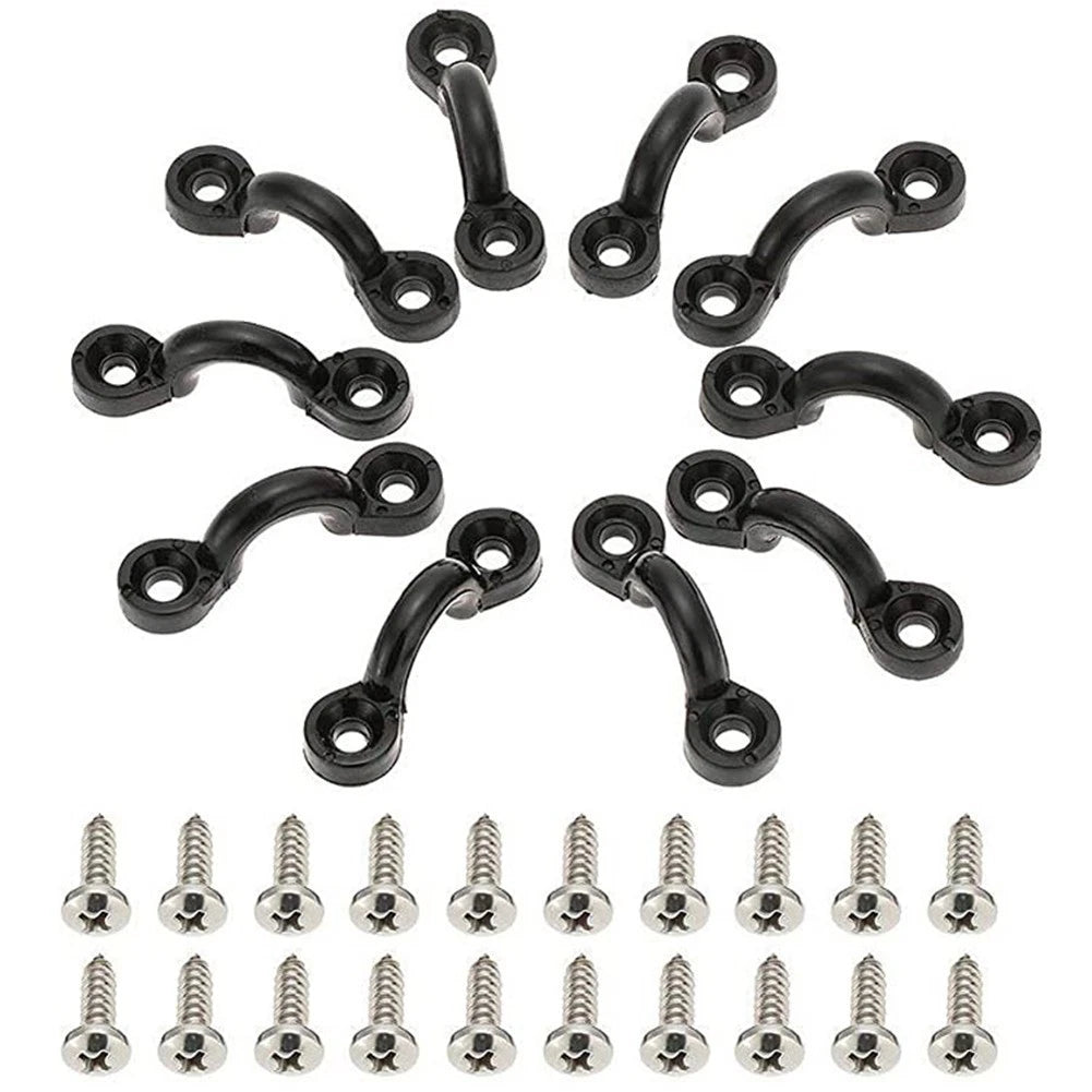 Bungee Eye Hooks for Outdoor Recreation - Easy Installation
