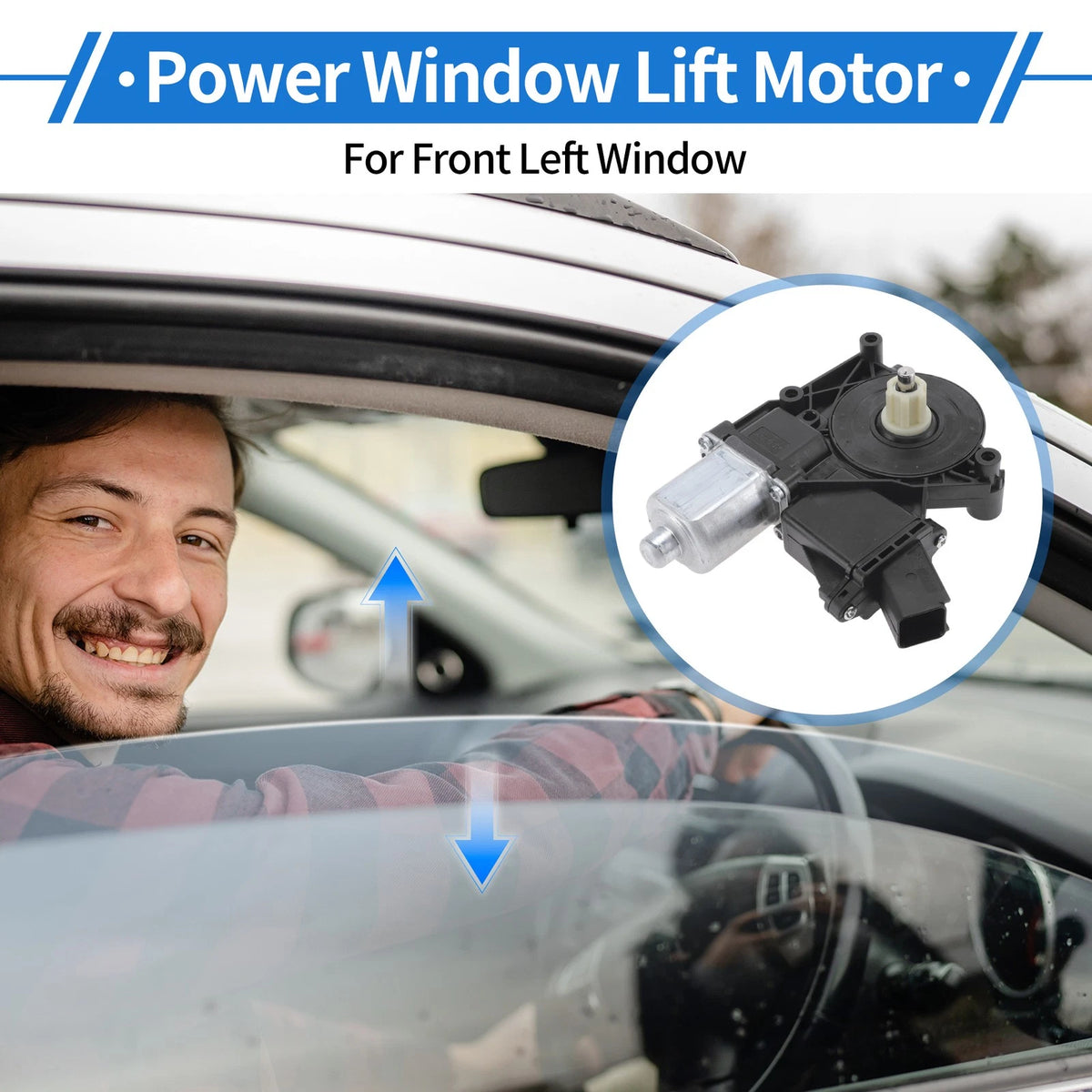 Power Window Regulator Lift Motor for Ford F-150 (2011–2014)