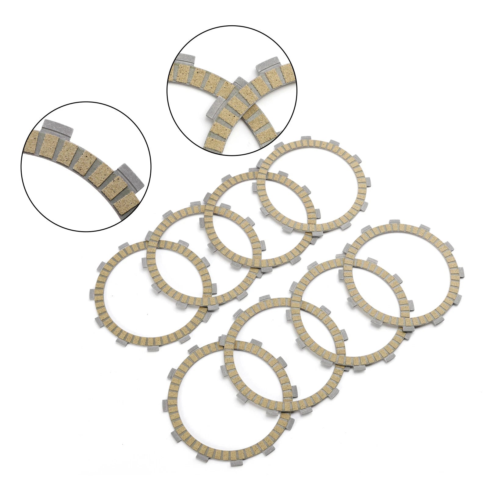 Clutch Friction Plate Kit for Kawasaki ZX900 Ninja 900 (1984–1986) 13088-1013