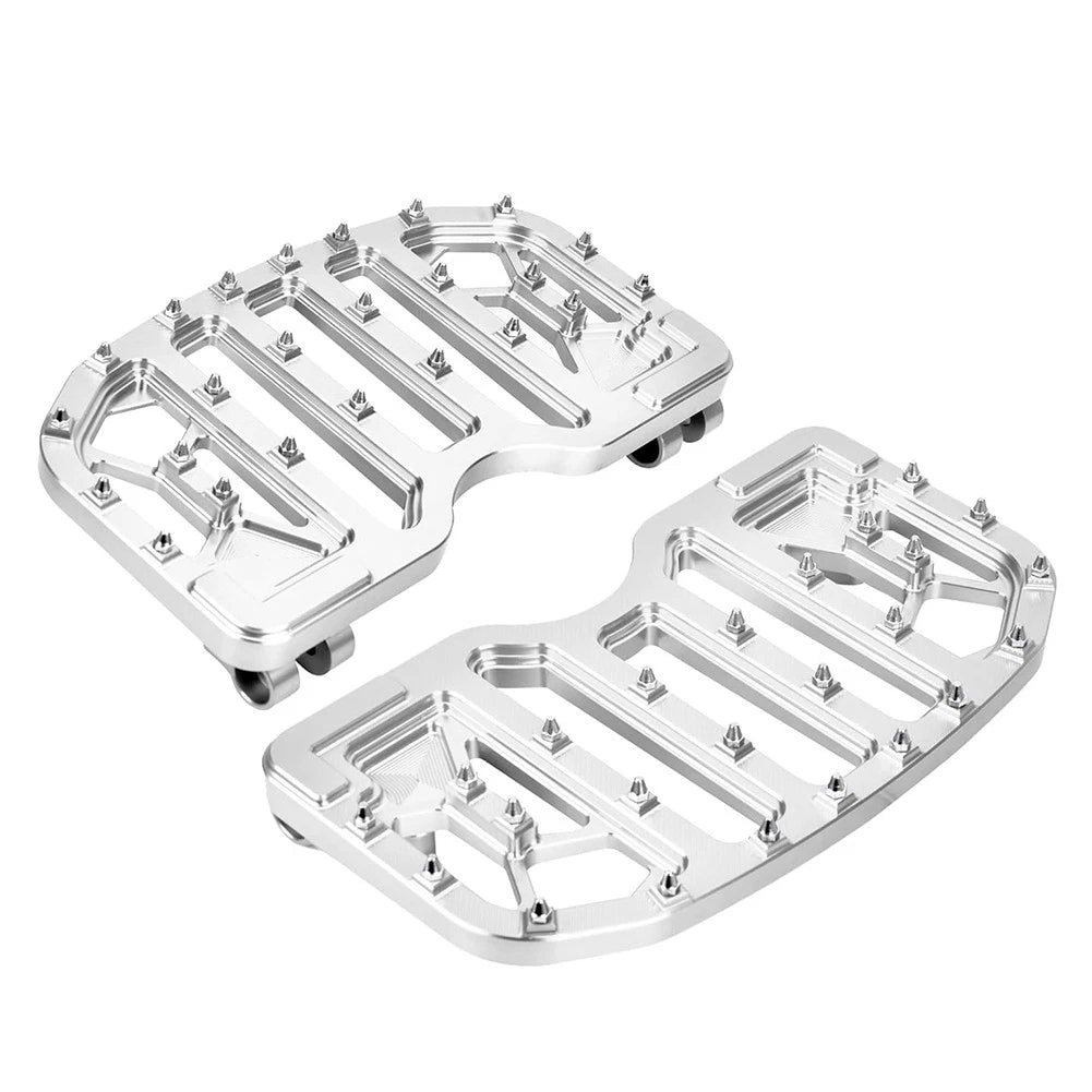 MX Style Front Driver Floorboards Foot Pegs for Harley Touring Street Glide (1984–2017)