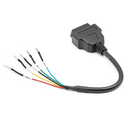 16-Pin OBD2 Female K Line CAN Jumper Connector for Universal Vehicles