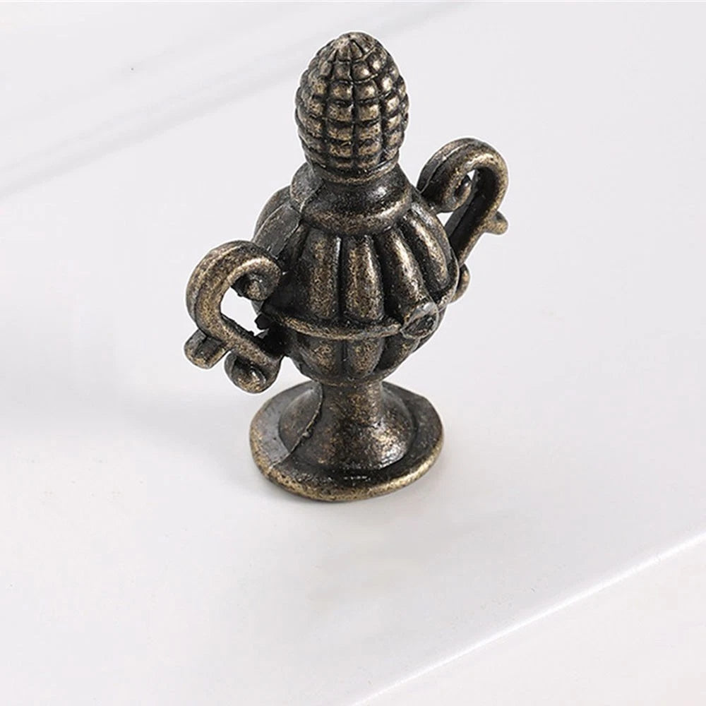 Set of 4 Zinc Alloy Drawer Knobs for Kitchen Cabinet Door Pulls