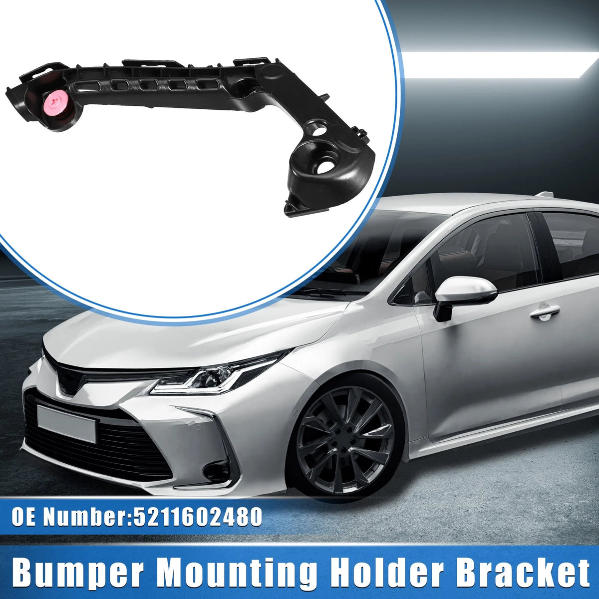 Right Car Bumper Mounting Support Bracket for Toyota Corolla (2014–2019)