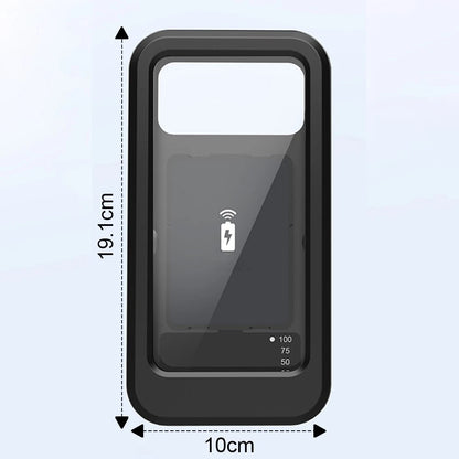 Motorcycle Phone Holder with Wireless Charging for Universal Fit (2010–2023)