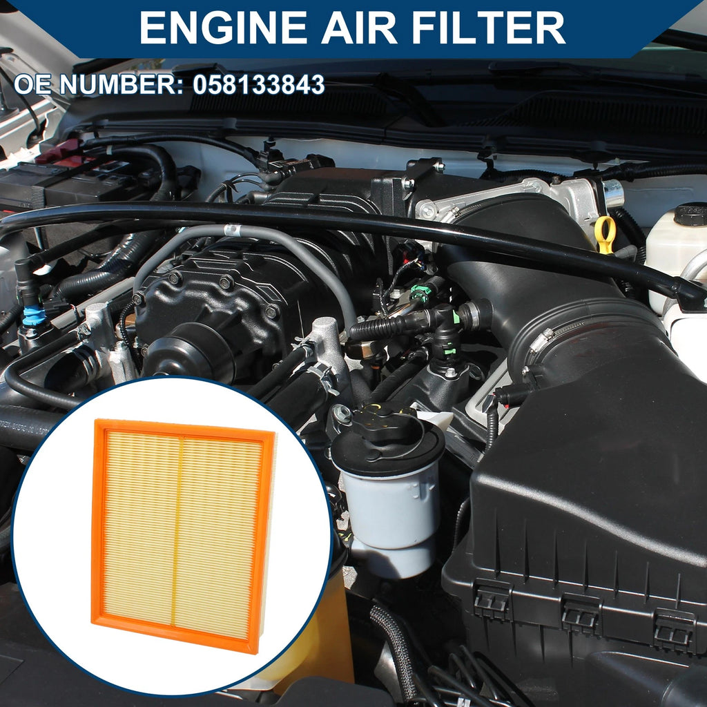 Engine Air Filter Replacement for Audi A4 A6 A8 (1996–2001)