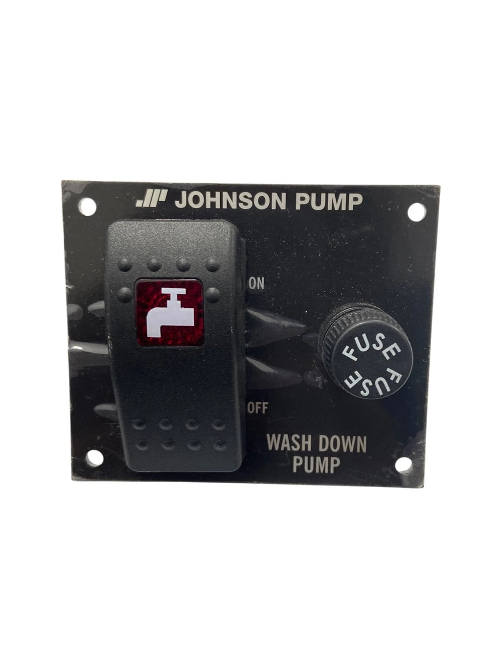 Boat Wash Down Switch Panel with Fuse for Johnson Pump 82024 (12V)