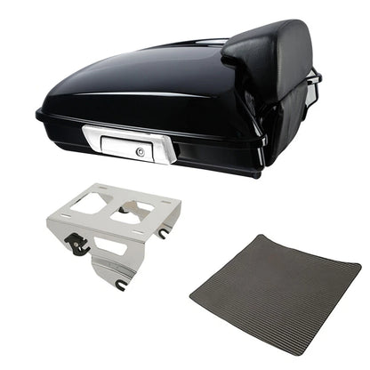 Razor Trunk Backrest Solo Mount Rack for Harley Touring Road King (2014–2026)
