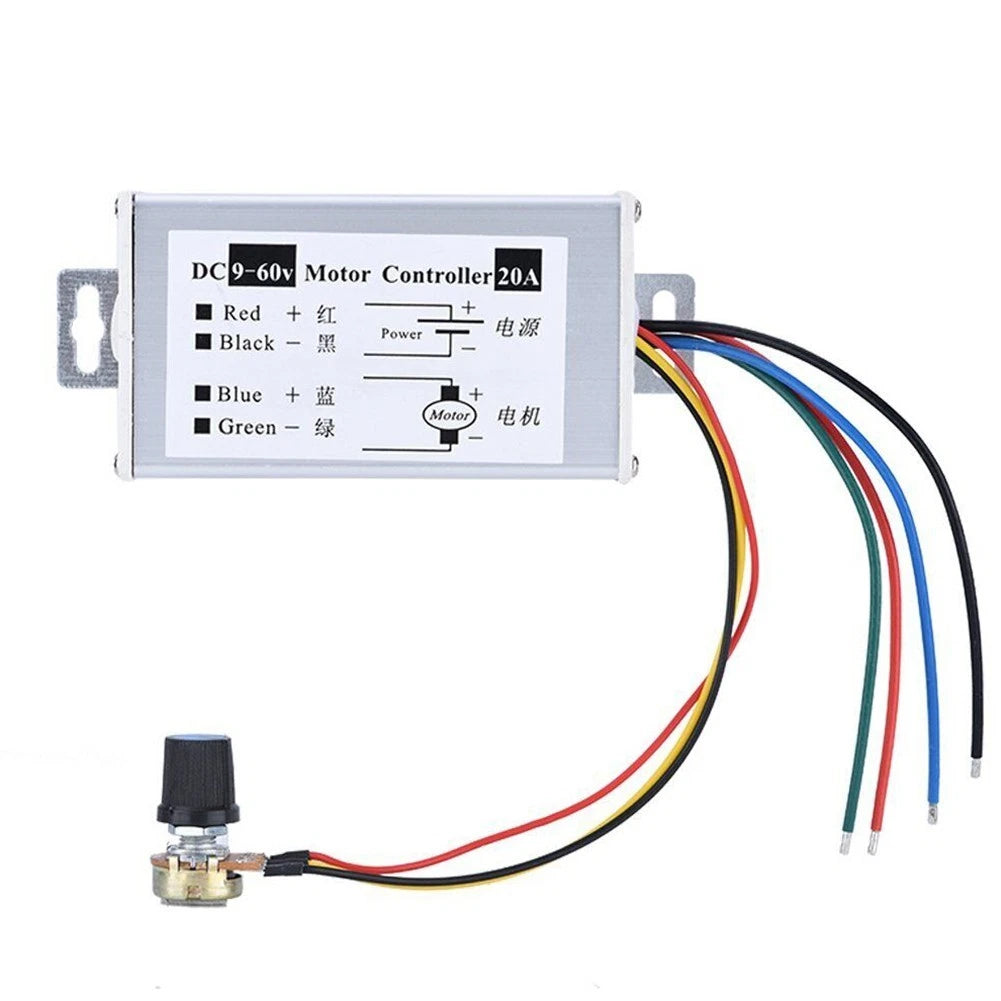 DC Motor Controller Control Switch Potentiometer for