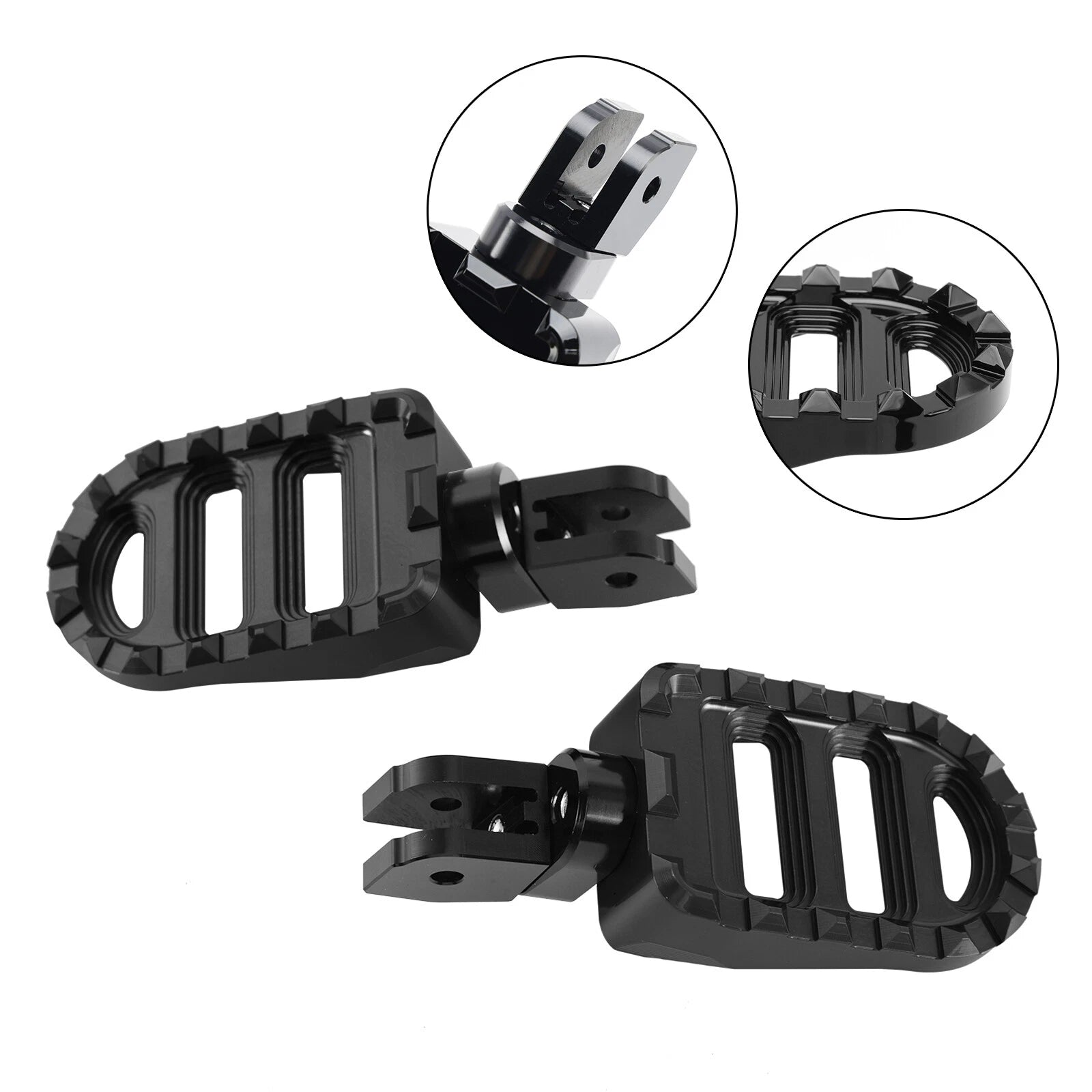 Front Footrests Foot Pegs for Moto Guzzi Stelvio/V100 Mandello/V7 850 (2008–2023)