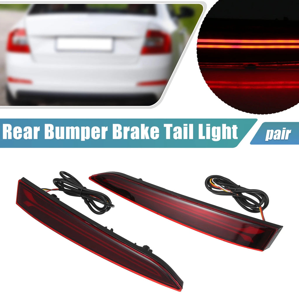 Rear Bumper Reflector Light Pair Replacement for Hyundai Verna (2010–2016)