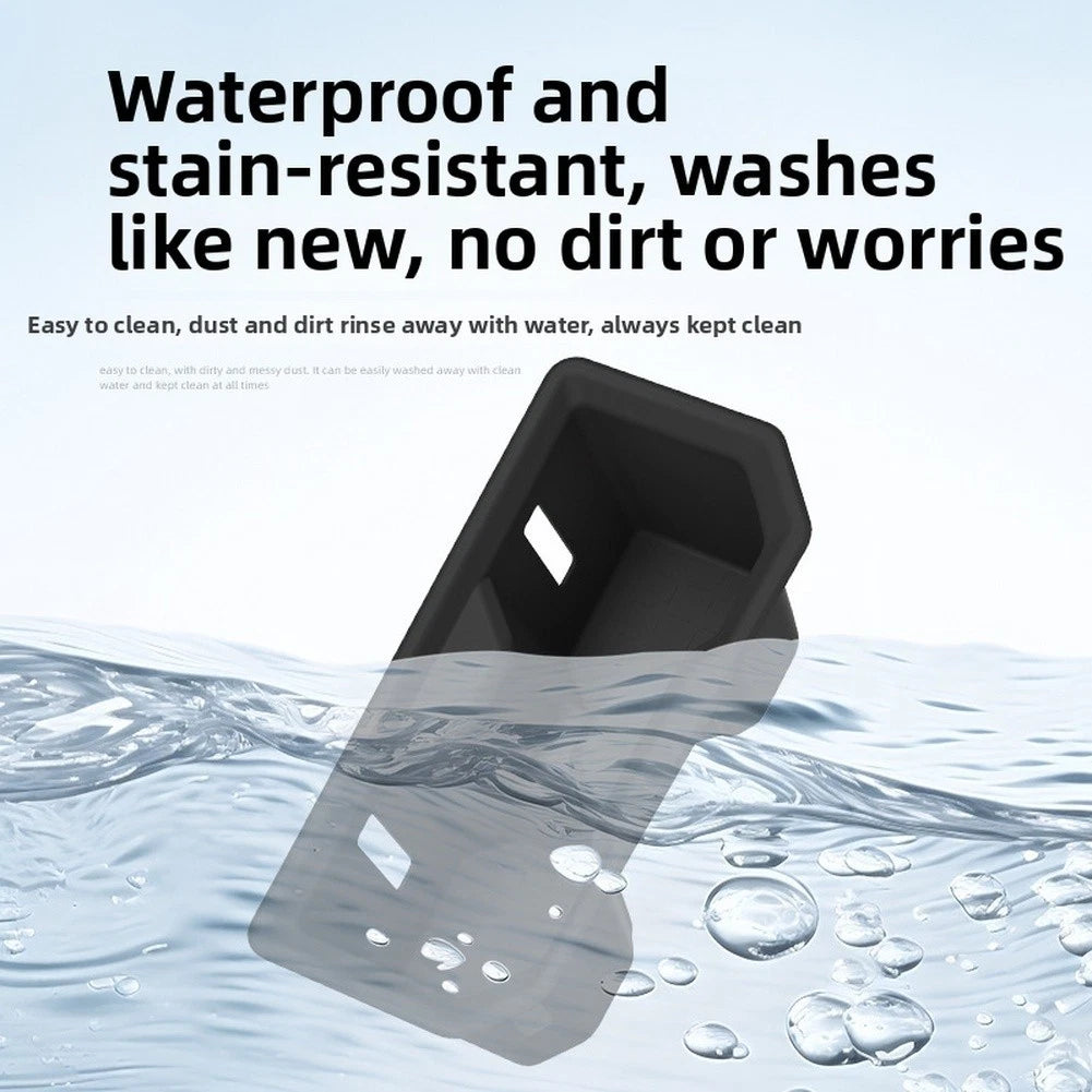 Cup Holder Insert for Car Center Console (Silicone, Non-Slip)