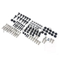 Complete Fairing Bolt Kit for Honda CBR954RR (2002–2003) - Stainless Plastic