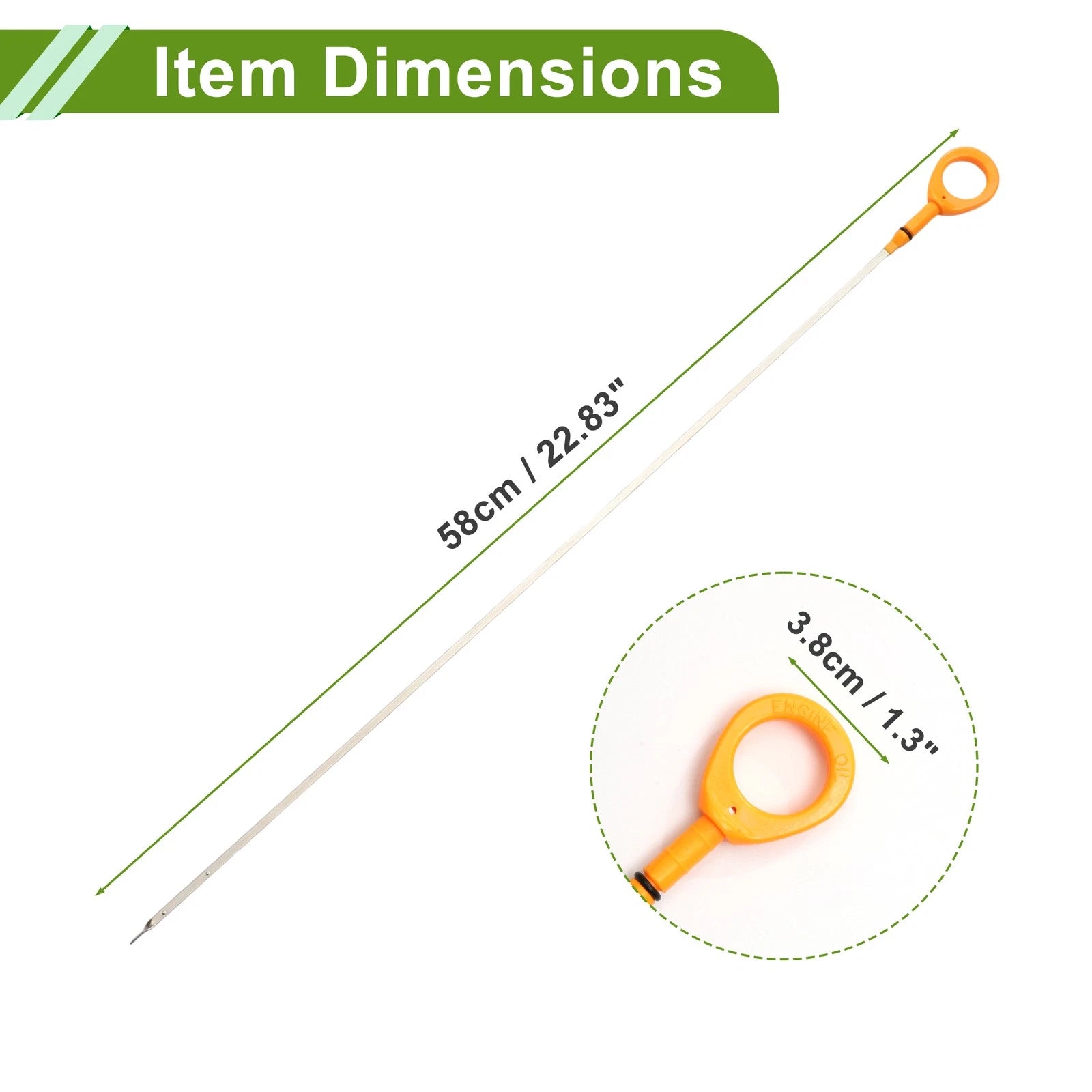 Engine Oil Dipstick Replacement for Toyota Corolla XRS 2.4L (2009–2010)