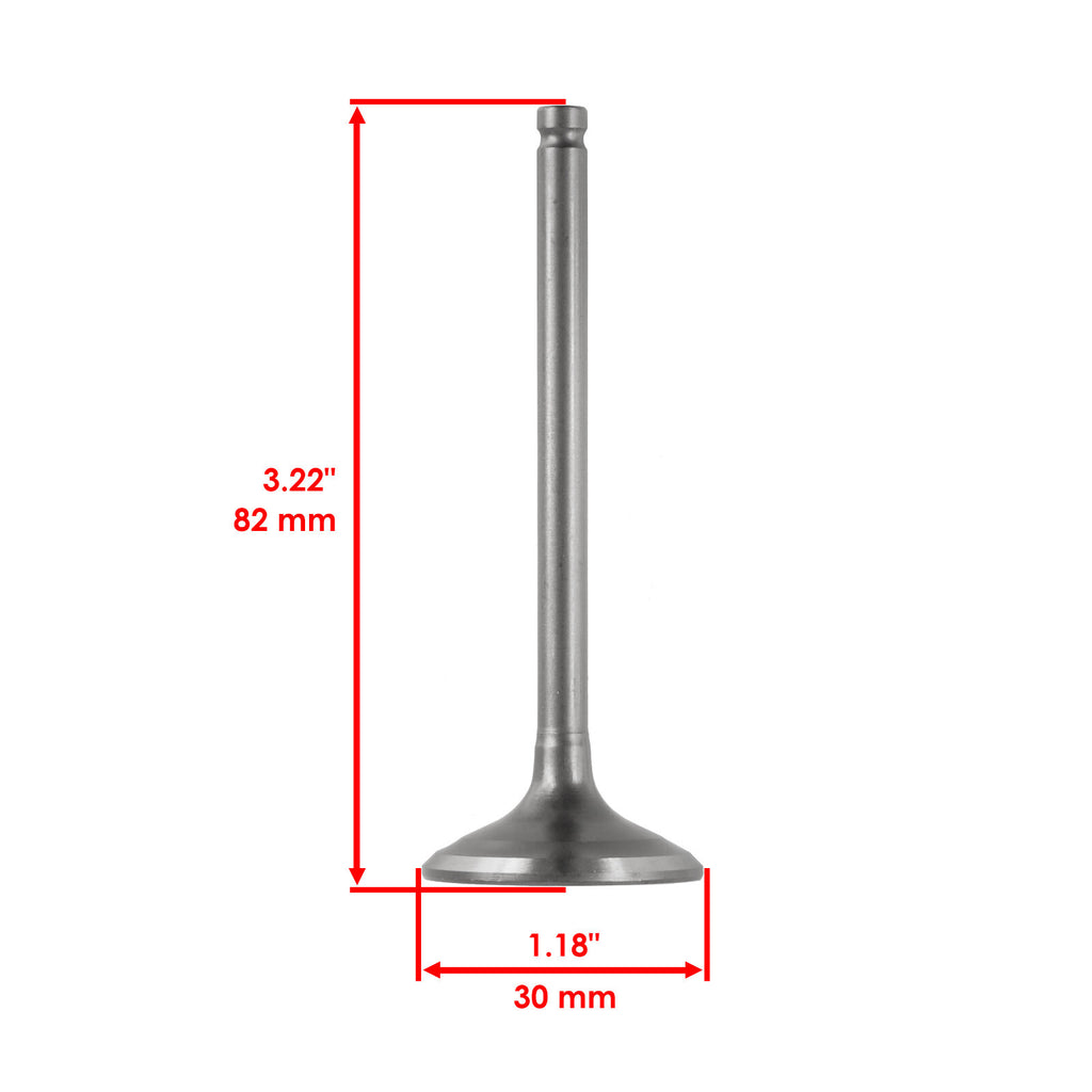 Intake Exhaust Valve Kit with Gaskets for Honda Foreman TRX450 (1998–2001)