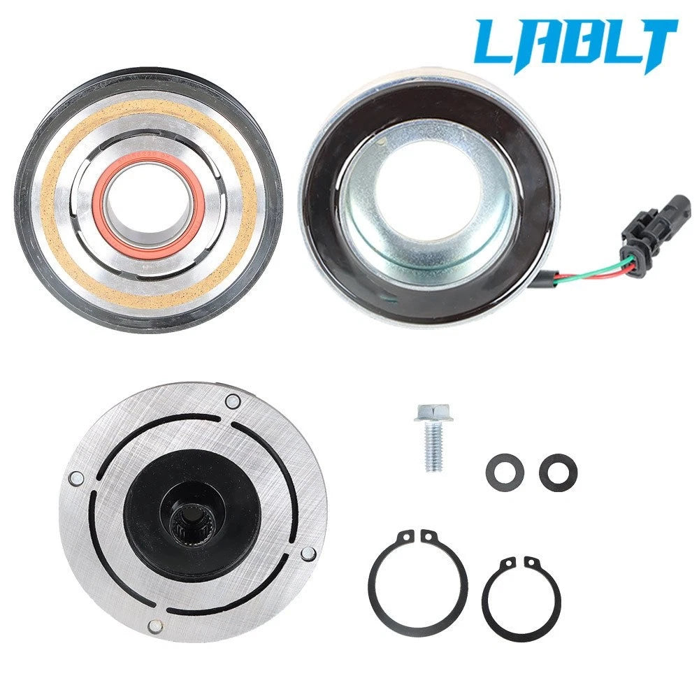 AC Compressor Clutch w/Pulley Coil for Chevrolet Silverado 1500 (2014–2017)