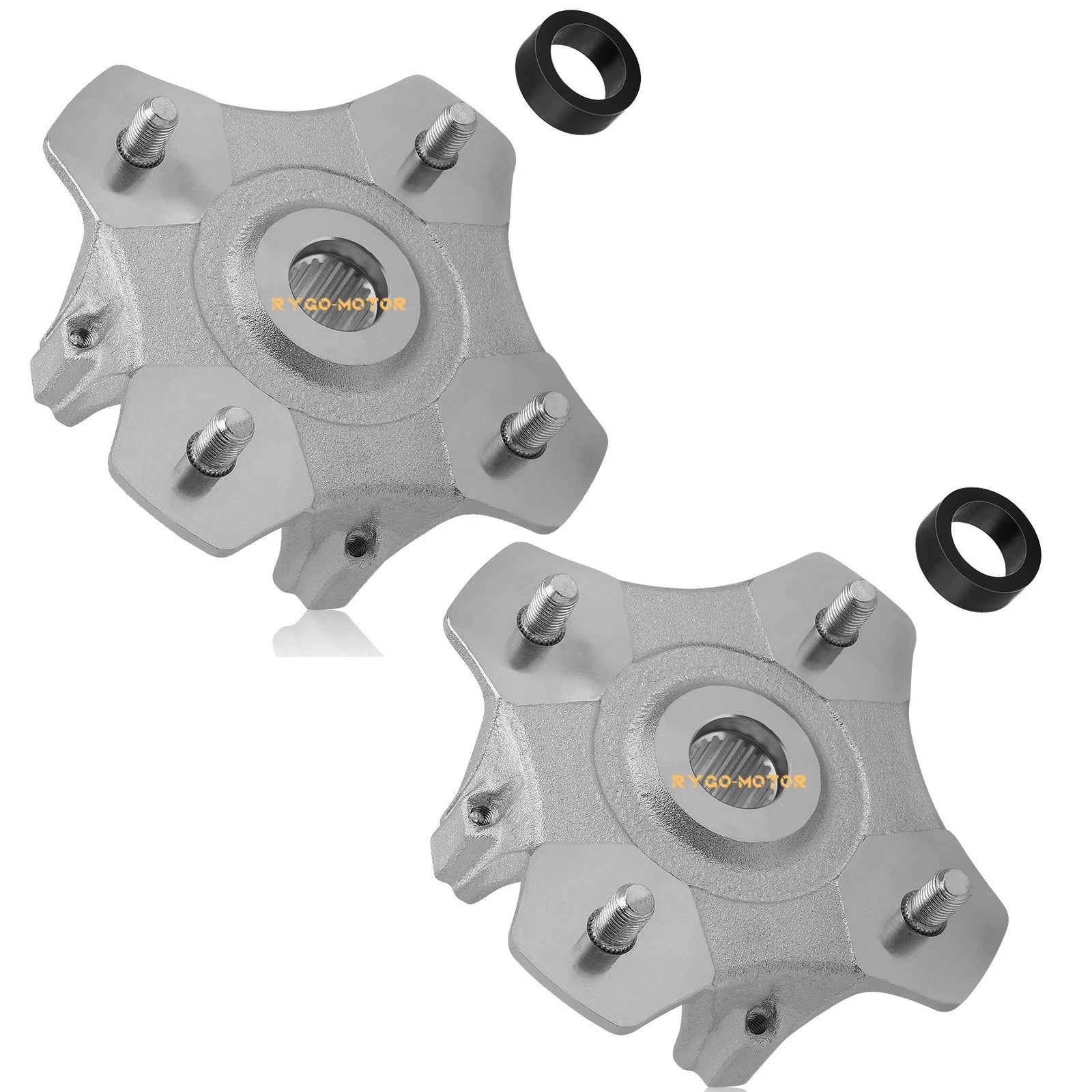 2X Front Left/Right Wheel Hub 0502-421 for Arctic Cat 500 4x4 (2002–2004)