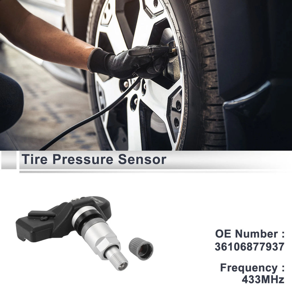 Tire Pressure Sensor Replacement for BMW 530i (2017–2022) 433MHz 1 Pack