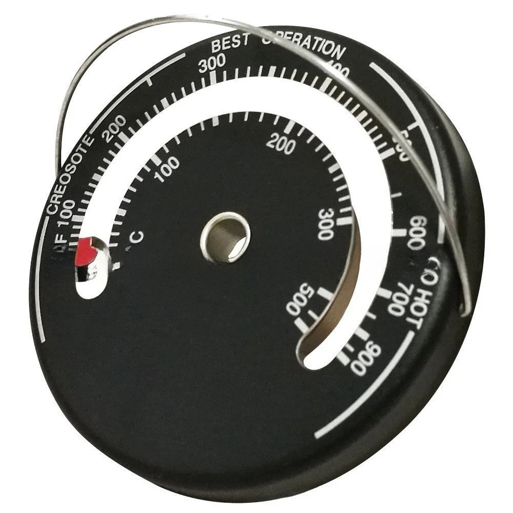 Stove Temperature Thermometer Magnetic 0-500°C Bimetal Construction