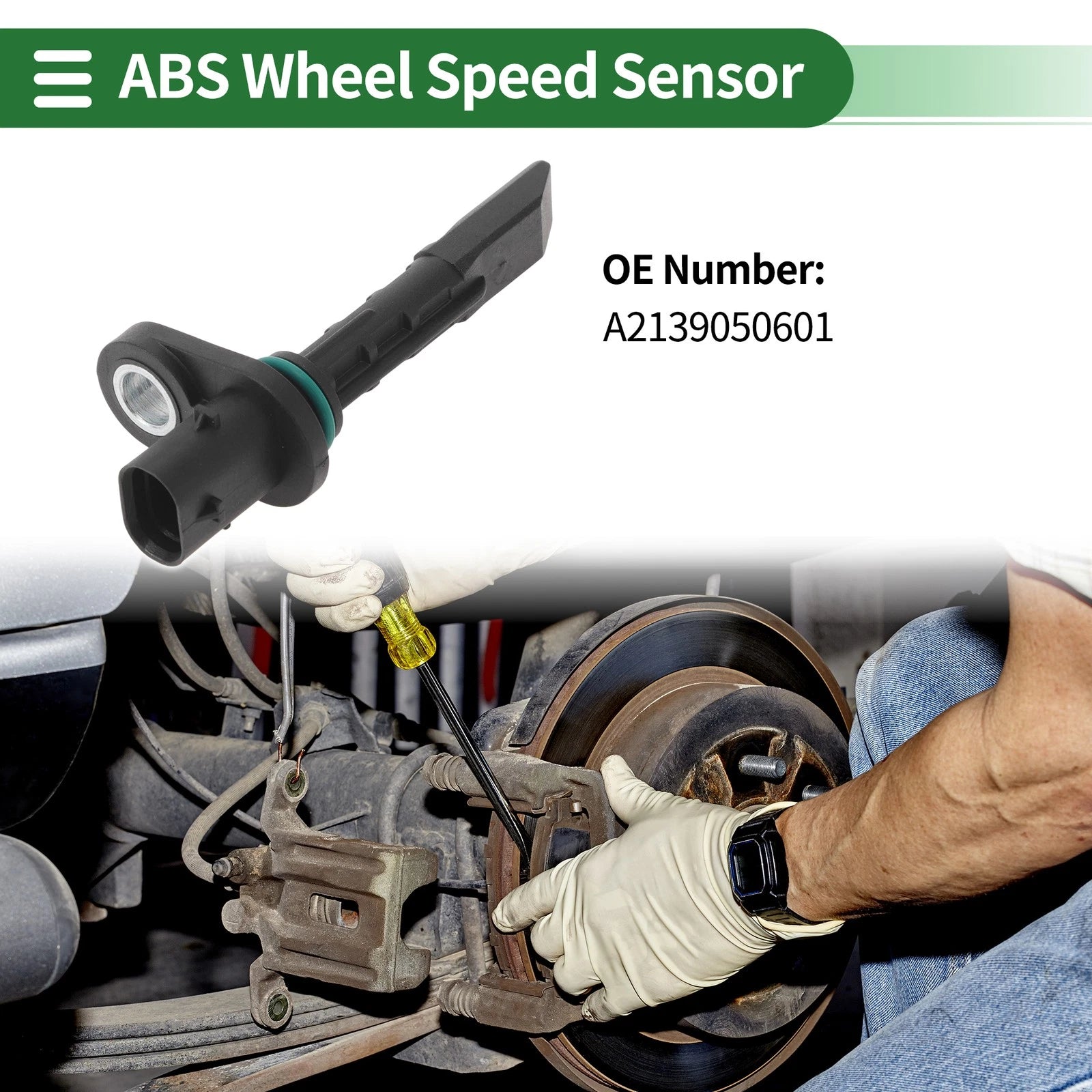 ABS Wheel Speed Sensor Replacement for Mercedes-Benz E300 4Matic (2010–2016)