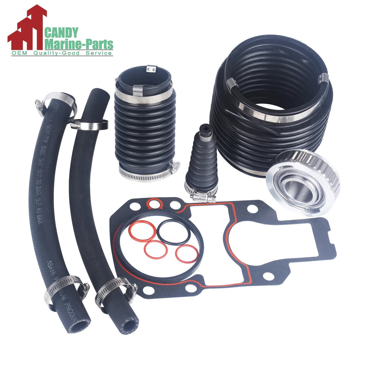 Transom Seal Bearing Bellows Kit for Mercruiser Alpha One Gen 1 (30-803097T1)