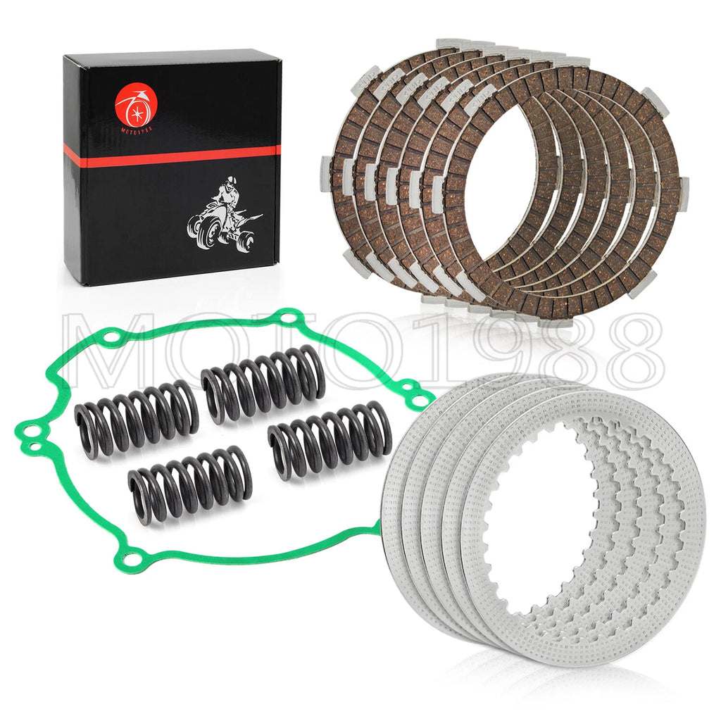 Clutch Kit with Heavy Duty Springs & Gasket for Kawasaki KX80 KX85 KX100 (1998–2021)