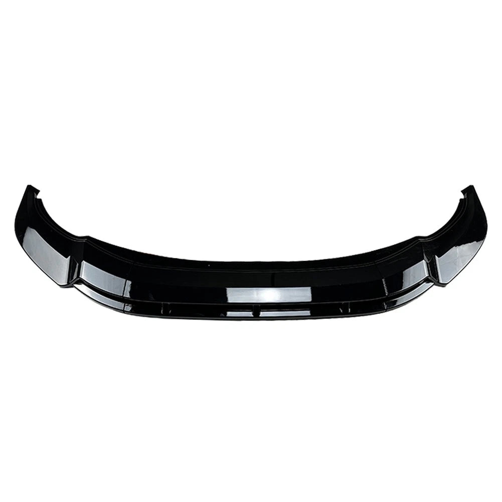 Front Bumper Spoiler Lip for Volkswagen Tiguan Rline (2021–2023) Glossy Black