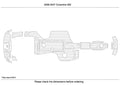 EVA Foam Teak Deck Flooring Mat for Crownline 260 (2006)
